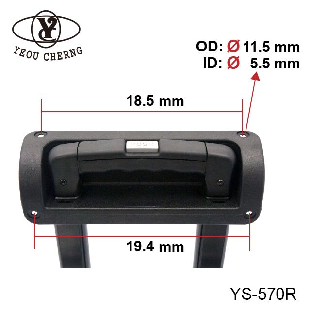 YS-570R Heavy duty Telescopic handle