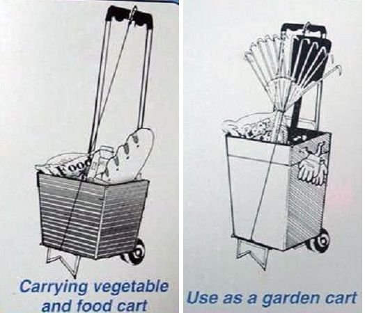YS-606 YEOU CHERNG retractable LUGGAGE CART