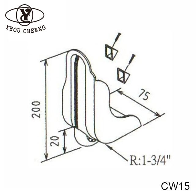 CW15 caster wheel