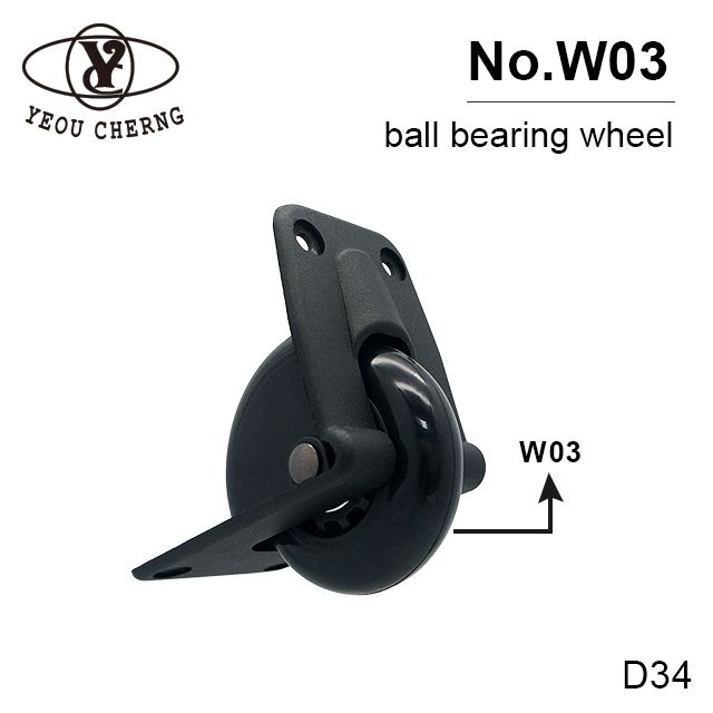 D34 caster wheel