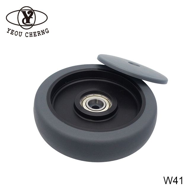 W41 Shopping cart wheel type