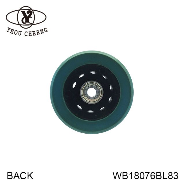 WB18076BL83 灌注滑板輪