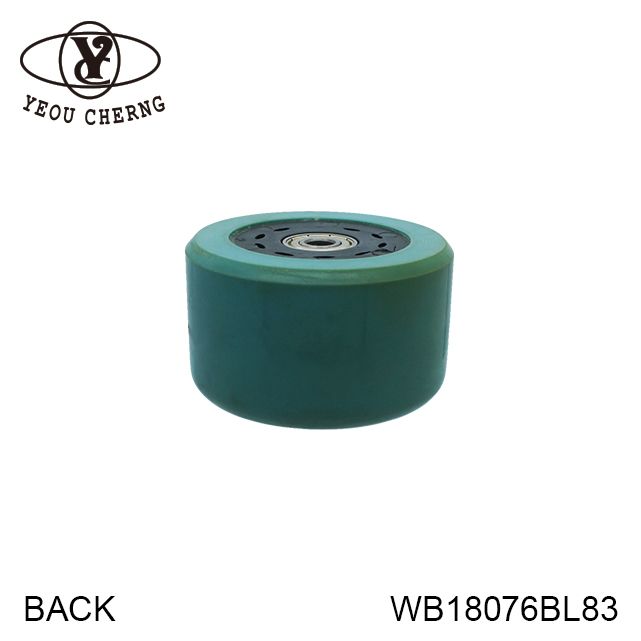 WB18076BL83 灌注滑板輪