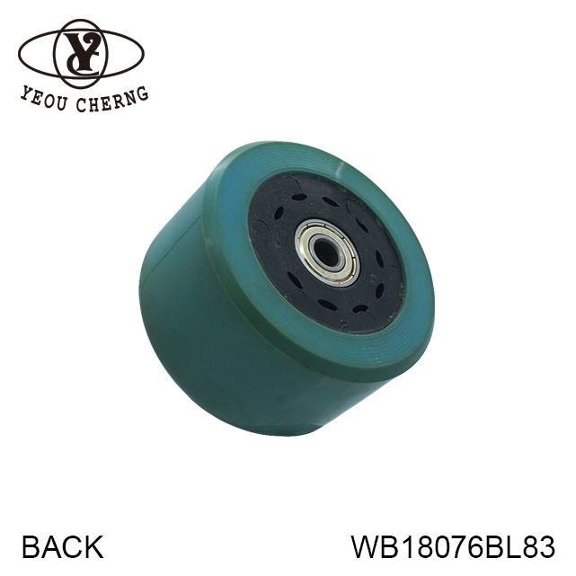 WB18076BL83 灌注滑板輪