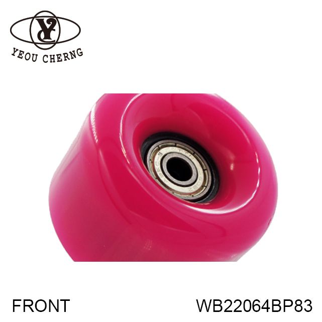 WB22064BP83 灌注滑板輪