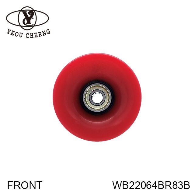 WB22064BR83B 灌注滑板輪