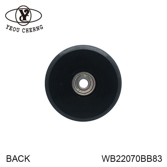 WB22070BB83 灌注滑板輪