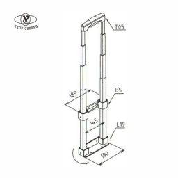 GT05-B5-L19 五節控制式拉桿
