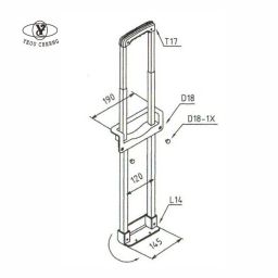 ST17-D18-L14 三節控制式拉桿