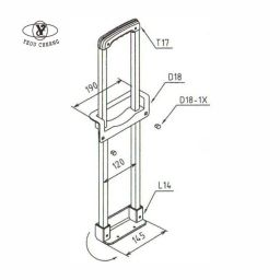 T17-D18-L14 二節控制式拉桿