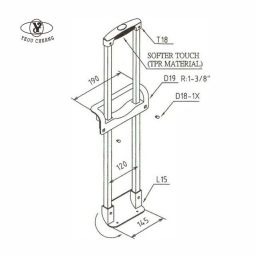 T18-D19-L15 Telescopic Handle