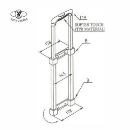 T19-B-B Telescopic Handle