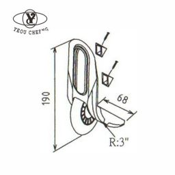 CW11 caster wheel